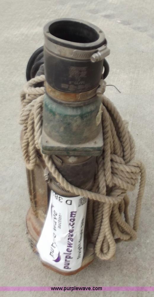image for item D3831 Gorman Rupp 2" submersible water pump