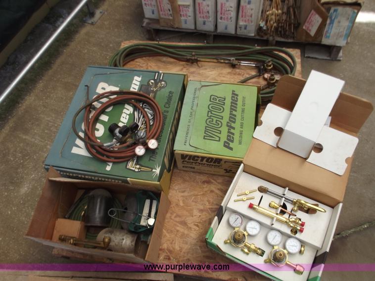 image for item D3889 Assorted cutting torch equipment and accessories