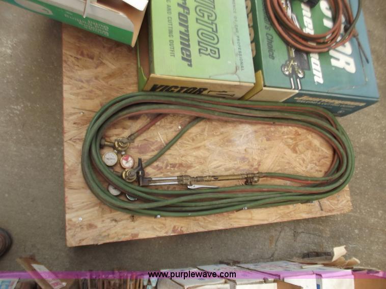 image for item D3889 Assorted cutting torch equipment and accessories