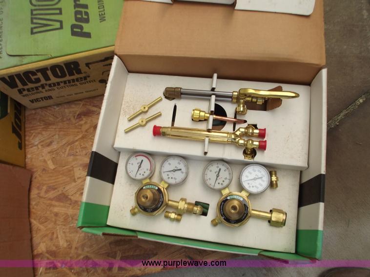 image for item D3889 Assorted cutting torch equipment and accessories