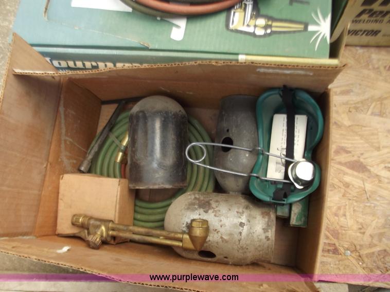 image for item D3889 Assorted cutting torch equipment and accessories