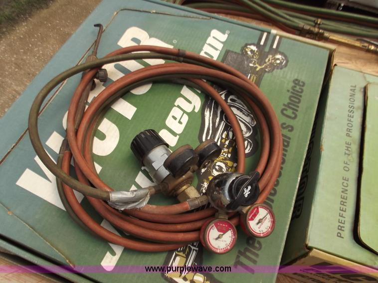 image for item D3889 Assorted cutting torch equipment and accessories