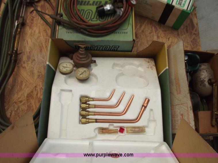 image for item D3889 Assorted cutting torch equipment and accessories