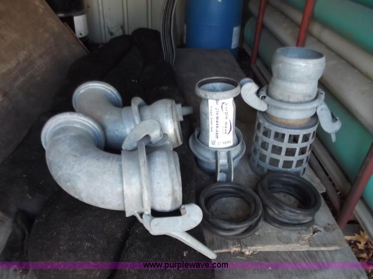 image for item D3894 Assorted 6" dewatering pump fittings