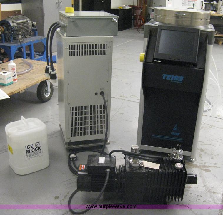 image for item A6152 Trion Technology ion etching machine with support components