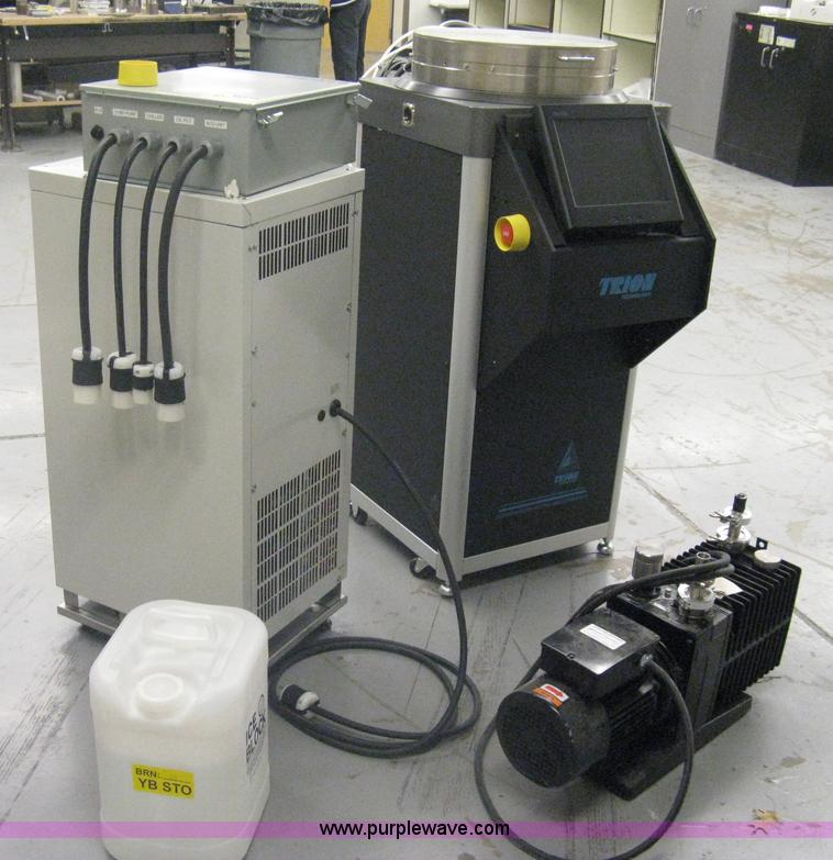 image for item A6152 Trion Technology ion etching machine with support components