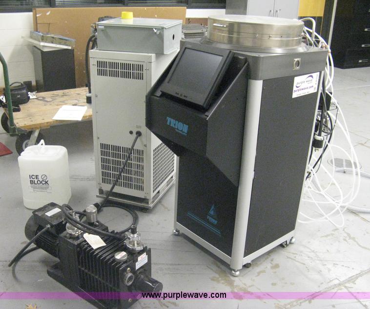 image for item A6152 Trion Technology ion etching machine with support components