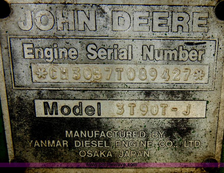 image for item C4261 1984 John Deere 1050 tractor