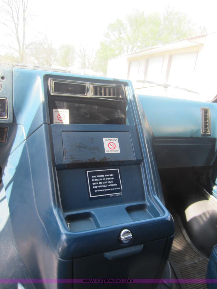 image for item C5412 1988 Chevrolet G30 van