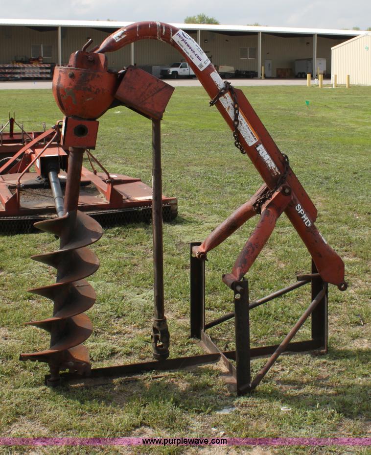 image for item D7636 Rhino three point auger