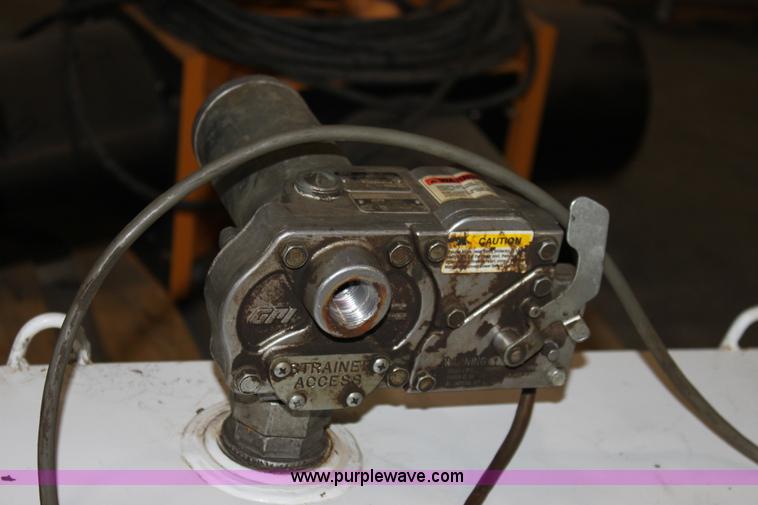 image for item D7650 Weatherguard 100 gallon fuel tank with 12v pump