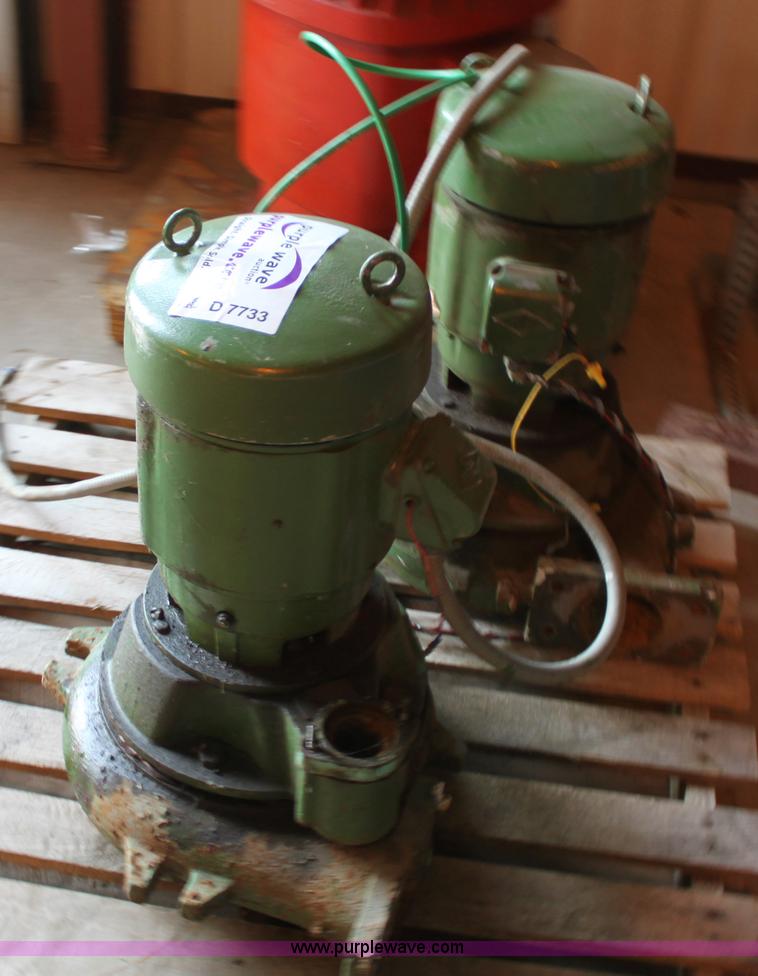(2) Smith & Loveless sewage pumps in Hutchinson, KS Item D7733 sold