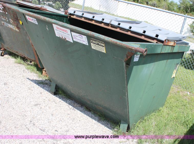 image for item D7740 Trash dumpster