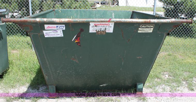 image for item D7742 Trash dumpster
