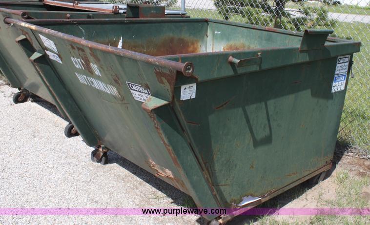 image for item D7754 Trash dumpster
