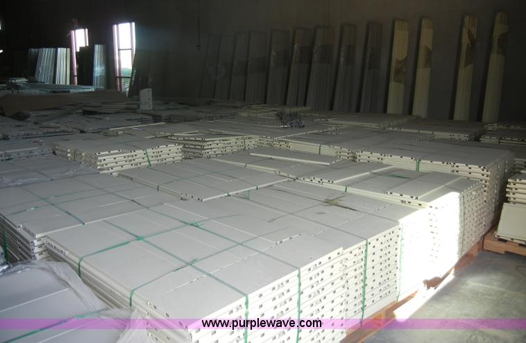 image for item K9037 Double faced cantilever library bureau metal shelving