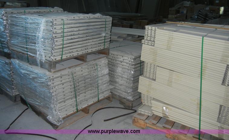 image for item K9037 Double faced cantilever library bureau metal shelving