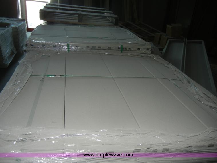 image for item K9037 Double faced cantilever library bureau metal shelving