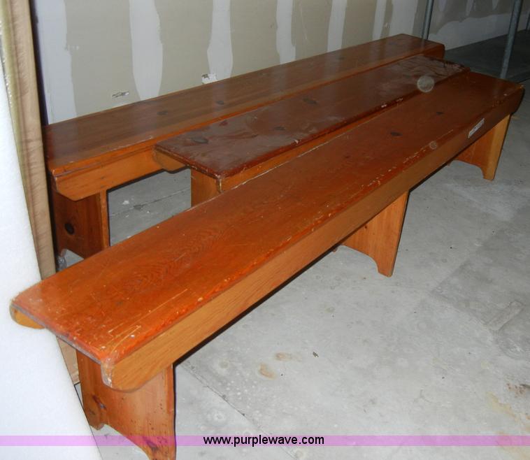image for item S9398 (3) wooden benches