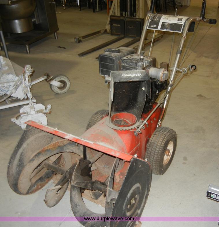 image for item S9432 True Value snow blower