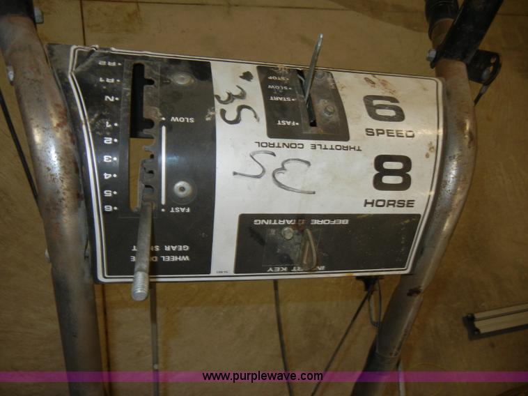image for item S9432 True Value snow blower