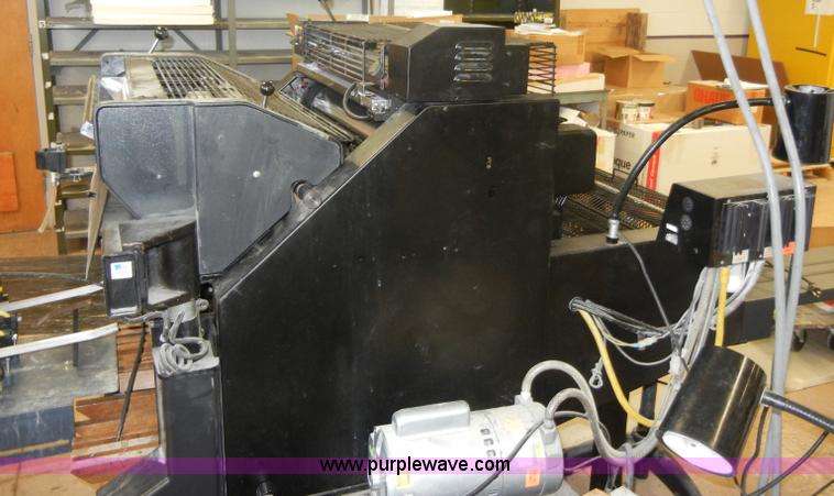 image for item S9441 1991 AB Dick 9890D duplicator with T-head