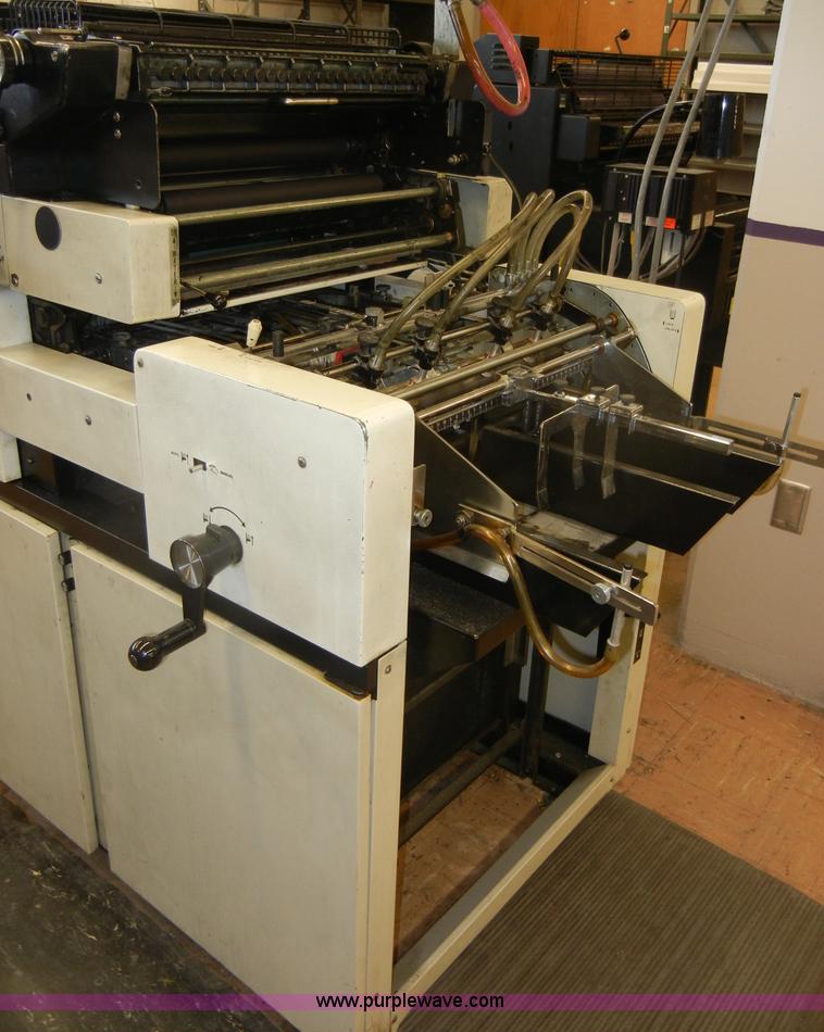 image for item S9442 1996 Multigraphics 1860 GPC duplicator