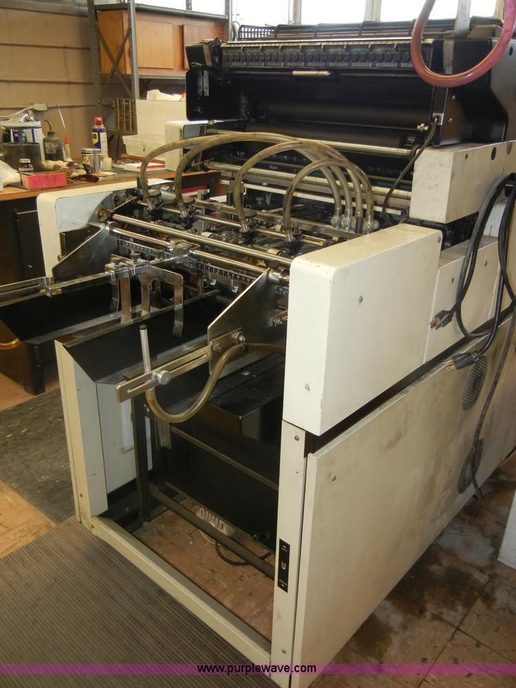 image for item S9442 1996 Multigraphics 1860 GPC duplicator