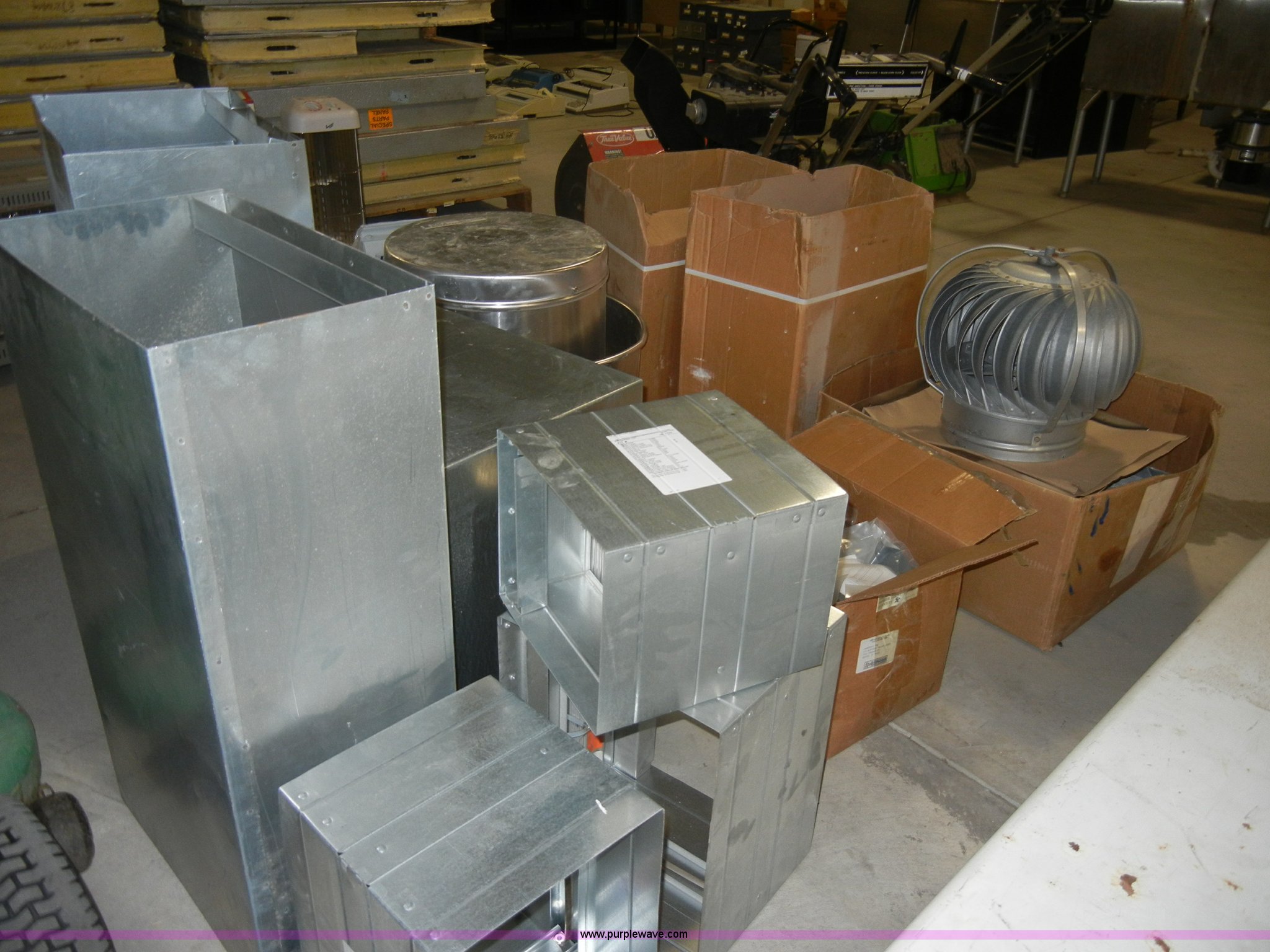 Aluminum heating and air supplies in Junction City, KS Item S9436