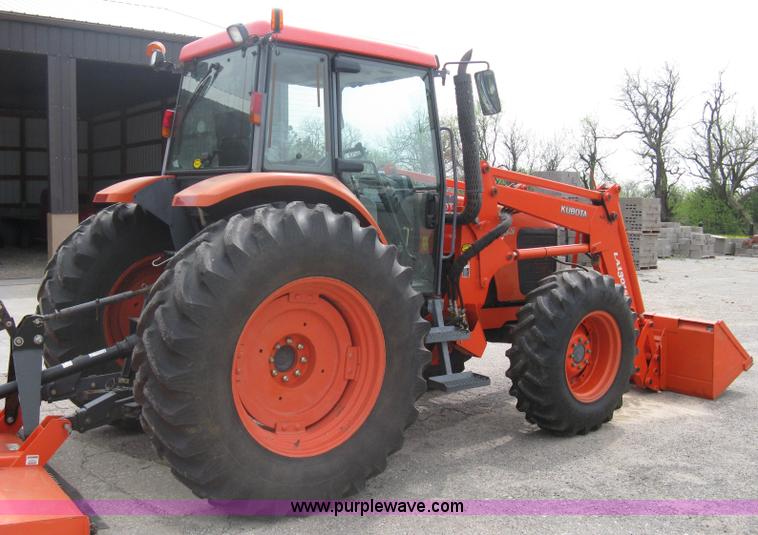 image for item A6154 Kubota M105S MFWD tractor