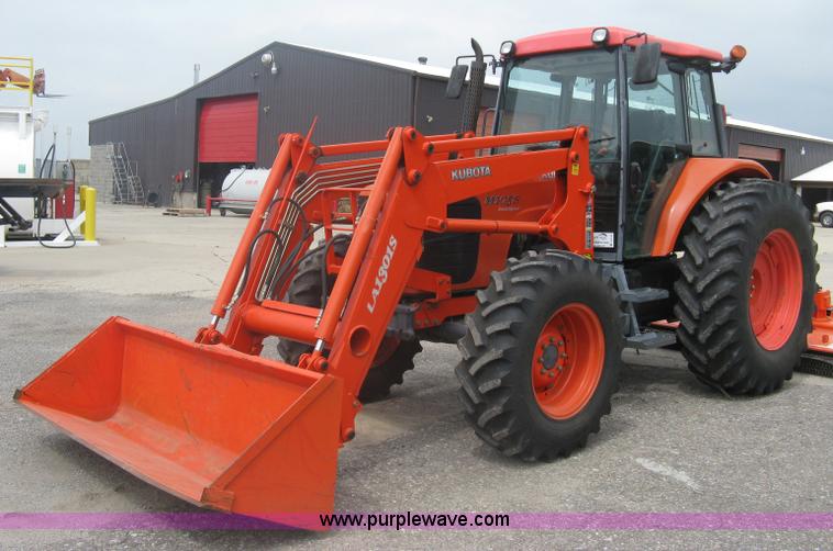 image for item A6154 Kubota M105S MFWD tractor