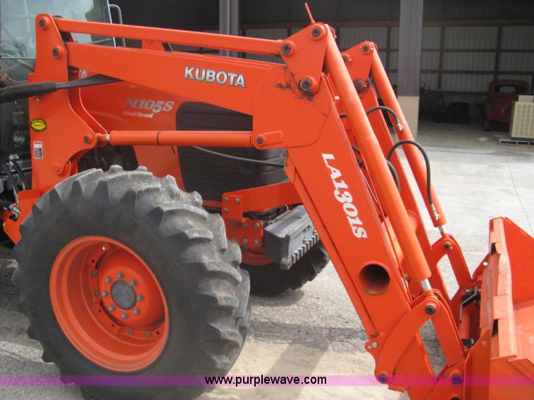 image for item A6154 Kubota M105S MFWD tractor