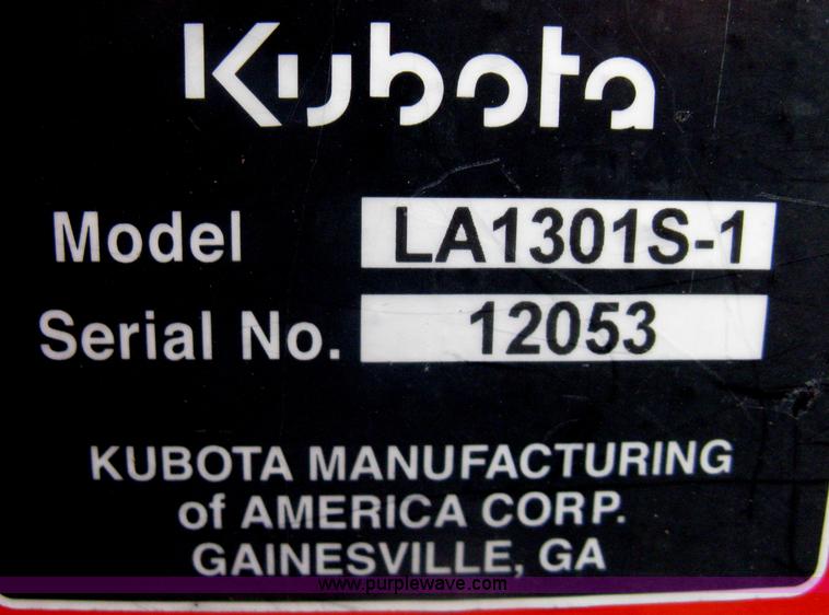 image for item A6154 Kubota M105S MFWD tractor