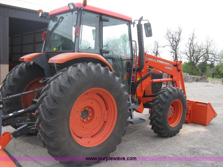 image for item A6154 Kubota M105S MFWD tractor