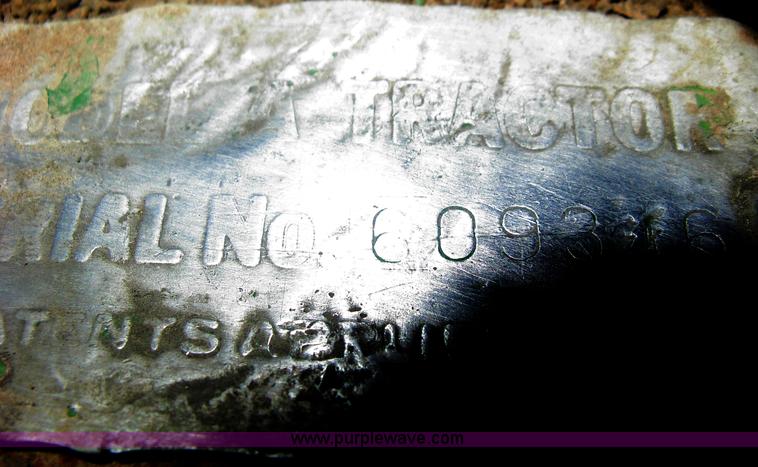 image for item A6161 John Deere A tractor