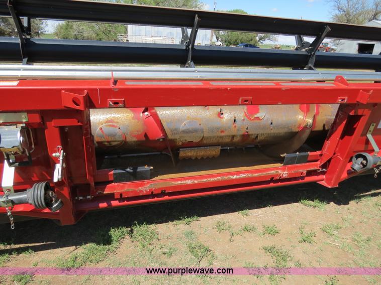 image for item B2274 2010 Case IH 2020 30' rigid platform header with trailer