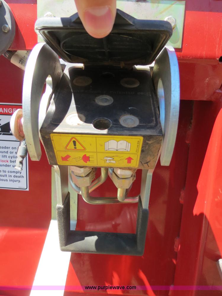 image for item B2274 2010 Case IH 2020 30' rigid platform header with trailer