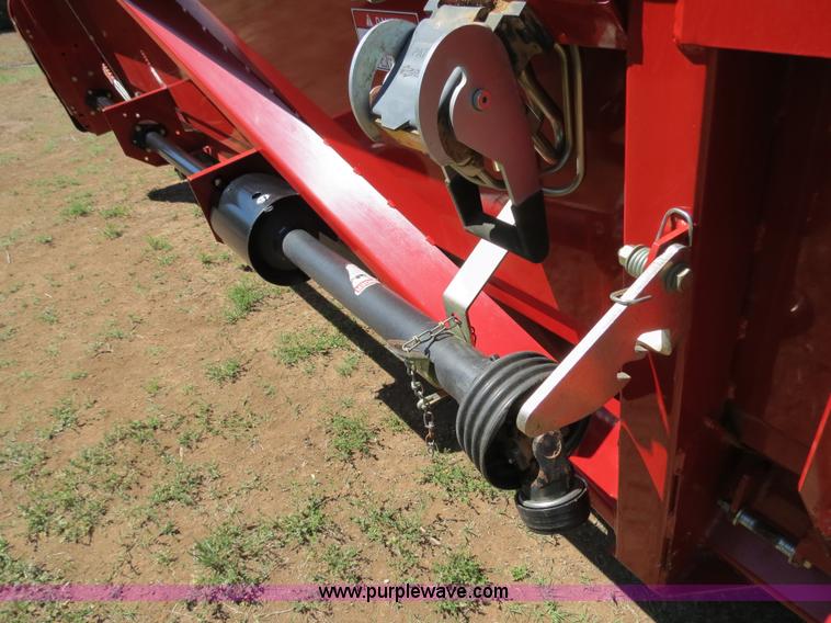image for item B2274 2010 Case IH 2020 30' rigid platform header with trailer