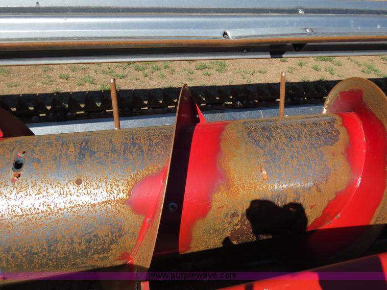 image for item B2274 2010 Case IH 2020 30' rigid platform header with trailer