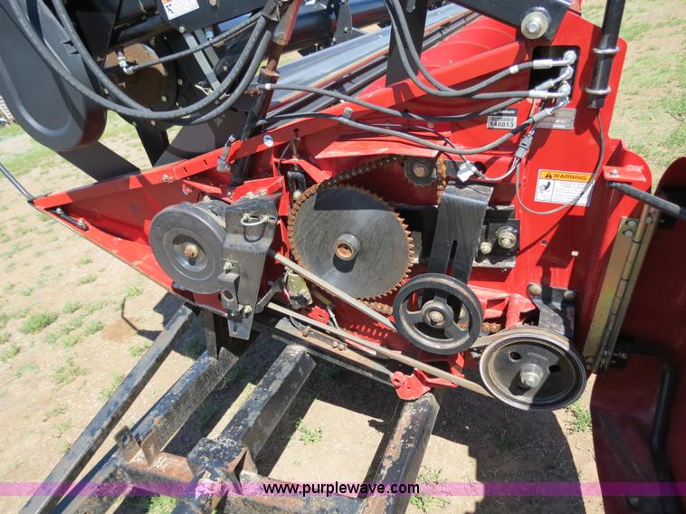 image for item B2274 2010 Case IH 2020 30' rigid platform header with trailer