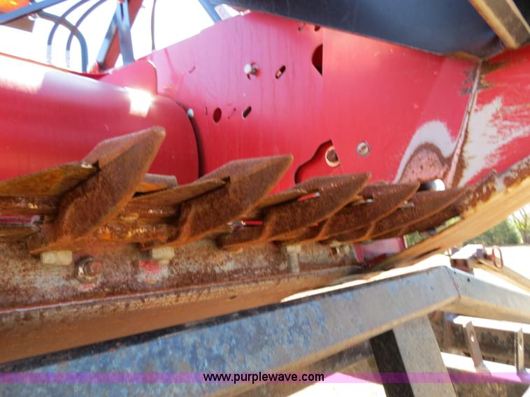 image for item B2274 2010 Case IH 2020 30' rigid platform header with trailer