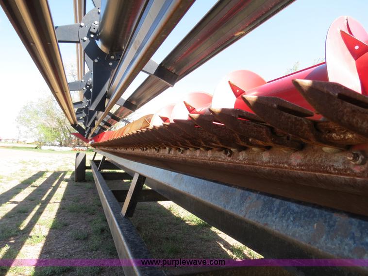 image for item B2274 2010 Case IH 2020 30' rigid platform header with trailer