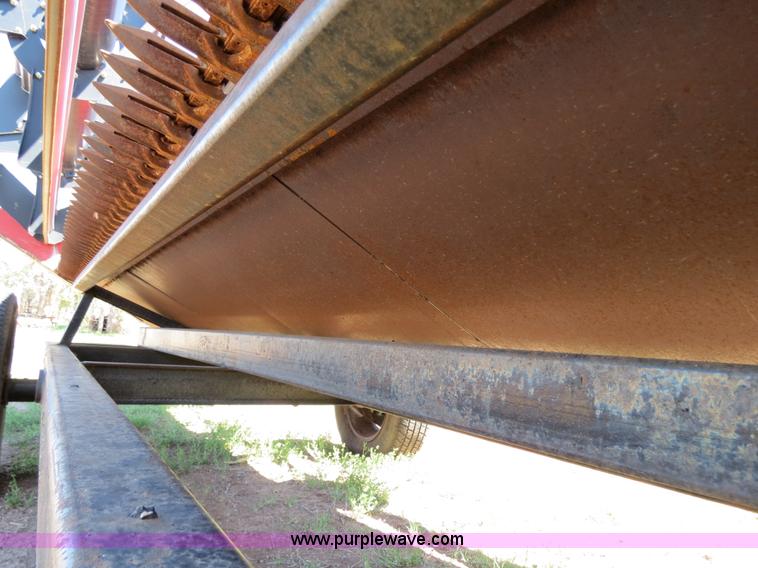 image for item B2274 2010 Case IH 2020 30' rigid platform header with trailer