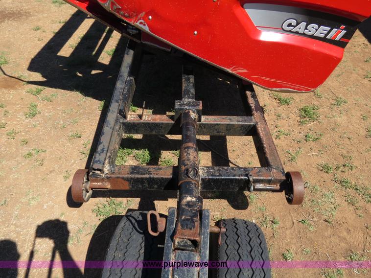 image for item B2274 2010 Case IH 2020 30' rigid platform header with trailer