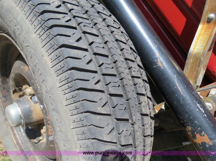 image for item B2274 2010 Case IH 2020 30' rigid platform header with trailer