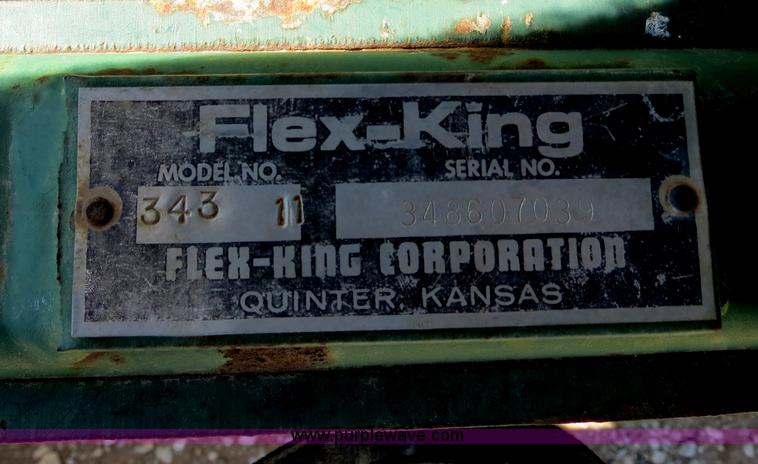 image for item B2275 QuinStar Flex-King 3000 33.5' field cultivator