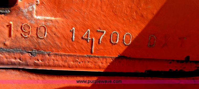 image for item B2685 1967 Allis Chalmers One Ninety XT tractor