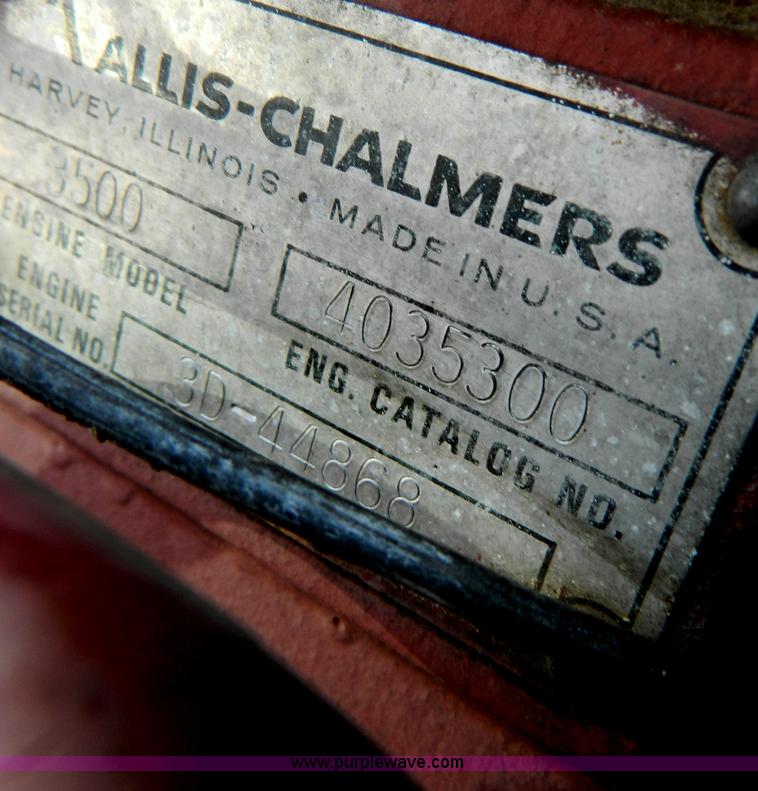 image for item B3600 Allis-Chalmers 7040 tractor