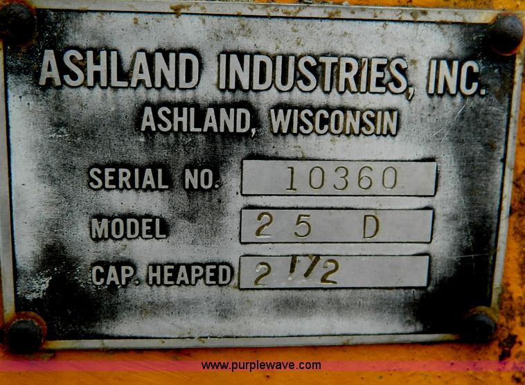 image for item B3602 Ashland 25D pull scraper