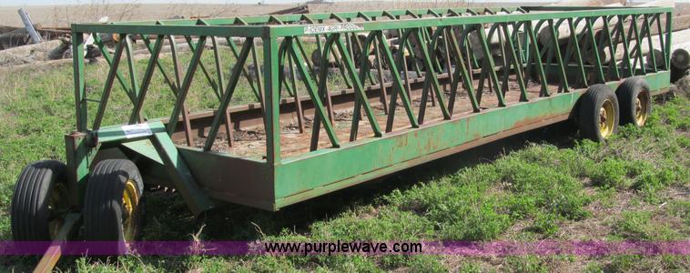 image for item B5120 Phoenix FT24 portable hay trailer feeder wagon
